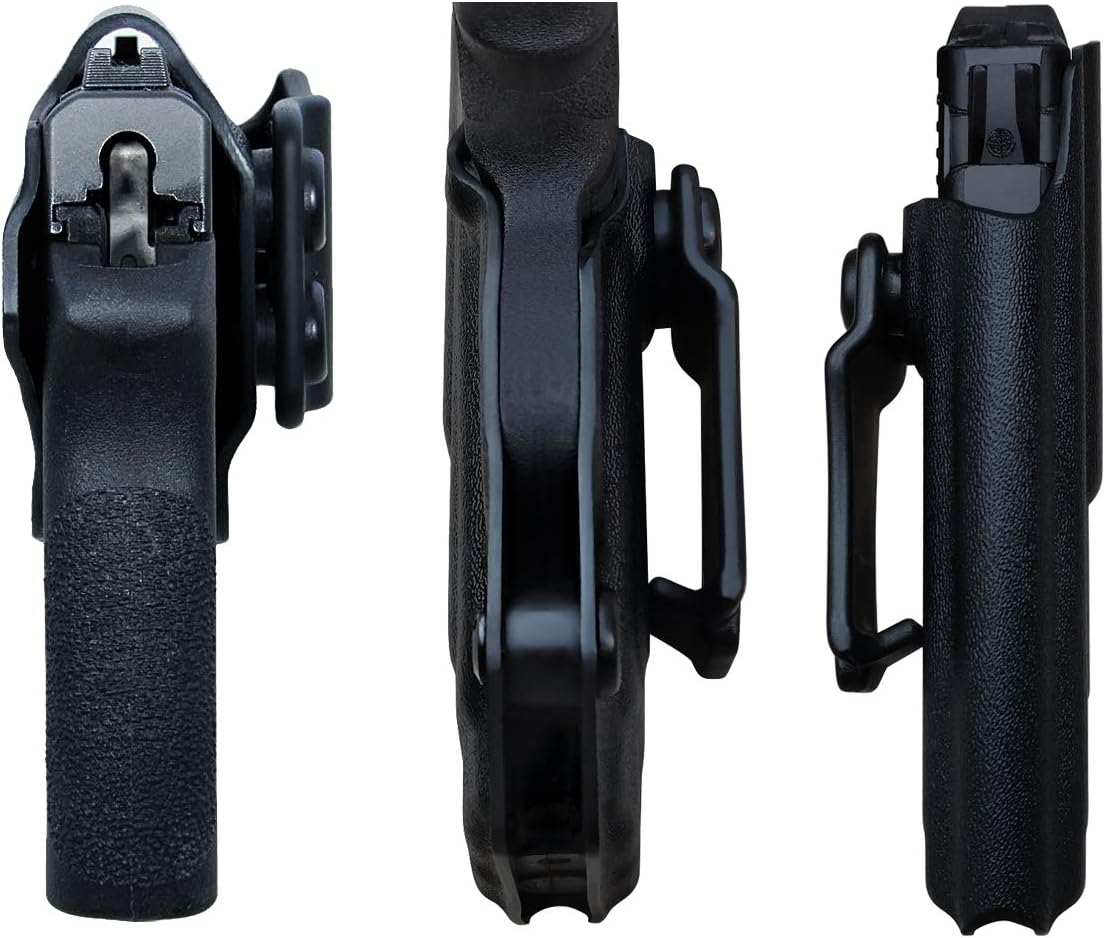 Bodyguard 380 Holster IWB Kydex Holster Fit: Smith & Wesson M&P Bodyguard 380 / Bodyguard 380 with Integrated Laser Pistol⎜Inside Waistband Carry⎜Adj. Cant Retention⎜Cover Mag-Button⎜No Wear⎜No Jitter - Image 5