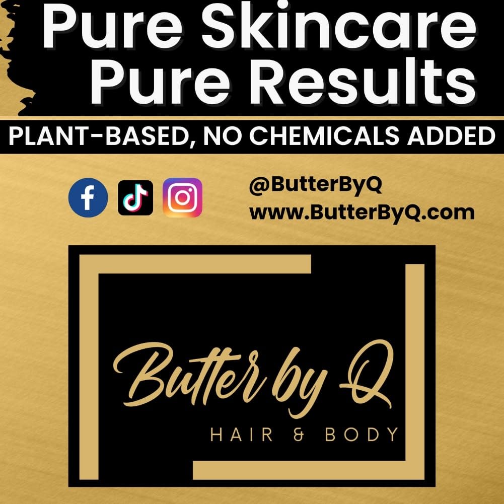 Butter By Q- Itch-Away Moisturizing Serum The Best All-Natural Remedy for an Itchy Scalp. Large 8-oz Bottle with Easy-Applicator Tip to Remedy Any Dry Super Itchy Scalp, Natural Hair Moisturizer - Image 5