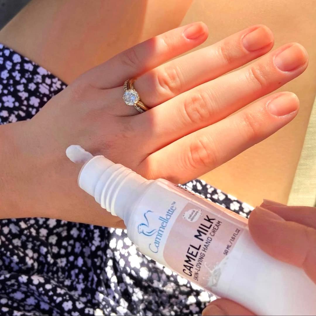 Camel Milk Hand Cream 50ml Dry Hand Relief with Aloe Vera and Shea Butter - Image 6
