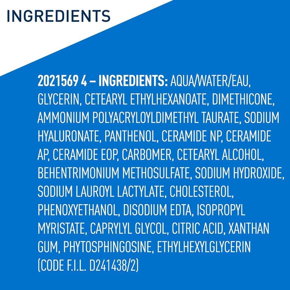 Cerave Hyaluronic Acid Serum for Face with Vitamin B5 and Ceramides, Hydrating Face Serum for Dry Skin, Fragrance Free, 1 Ounce - Image 8