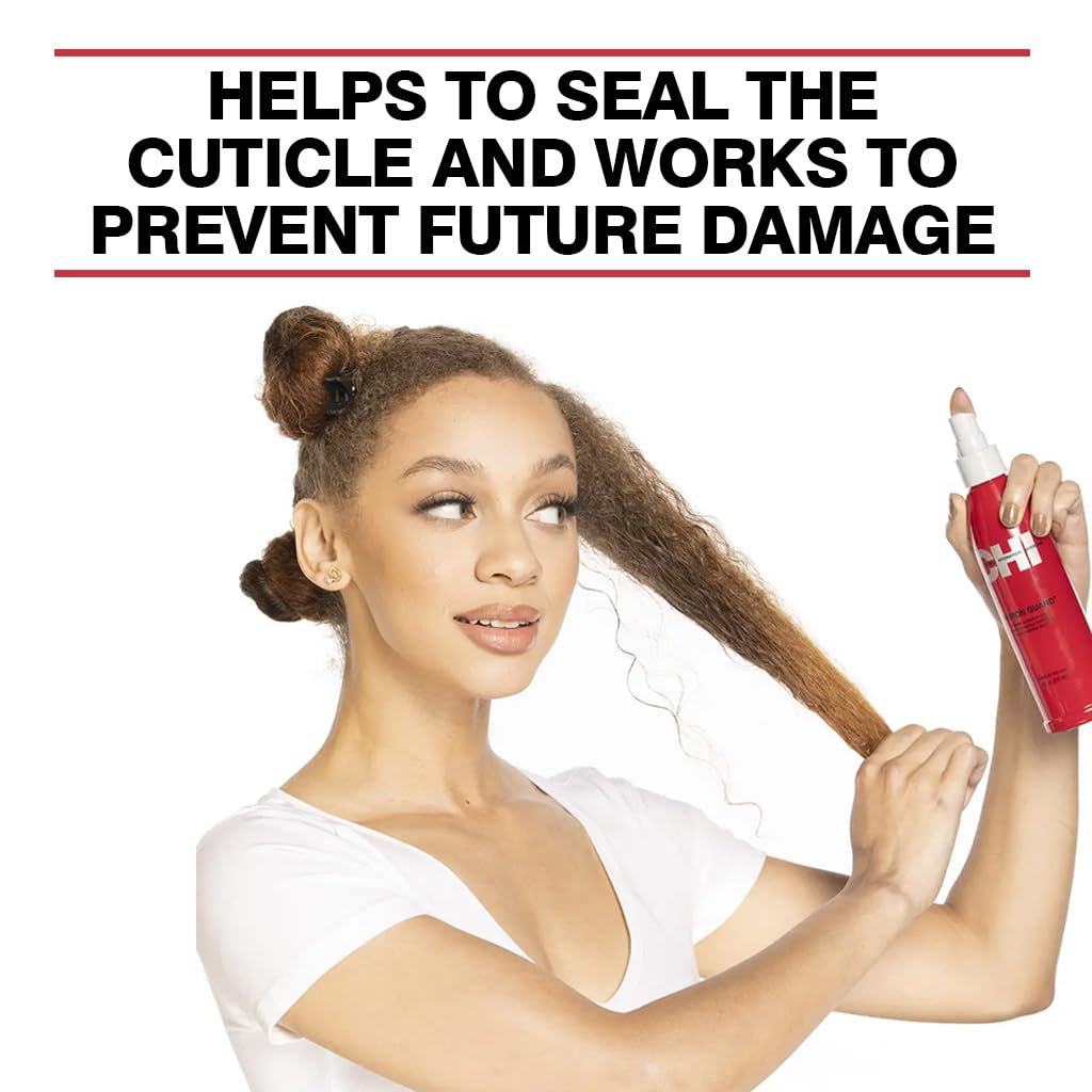 CHI 44 Iron Guard Thermal Protection Spray 8 Oz Nourishing Formula Frizz Control - Image 3