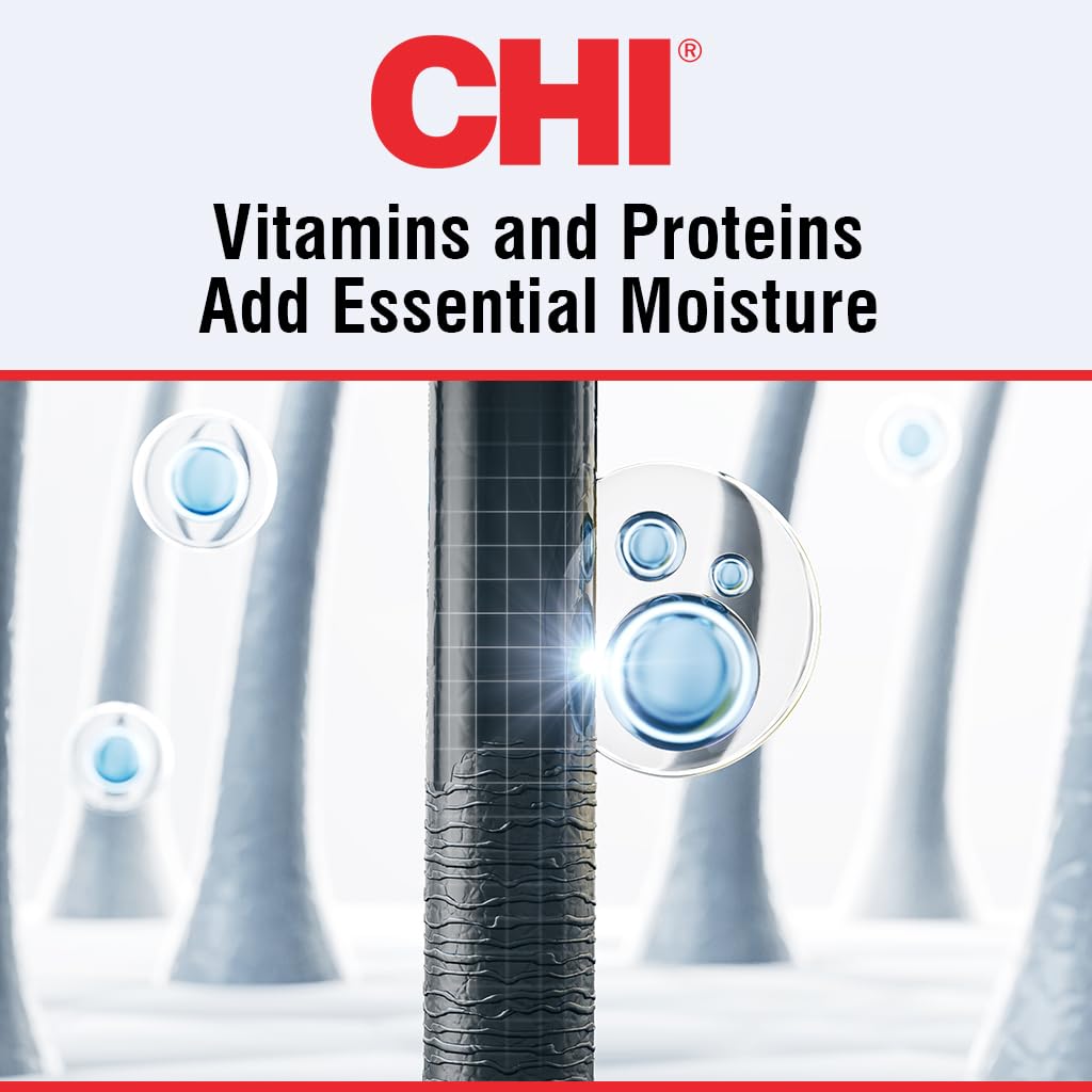 CHI 44 Iron Guard Thermal Protection Spray 8 Oz Nourishing Formula Frizz Control - Image 4