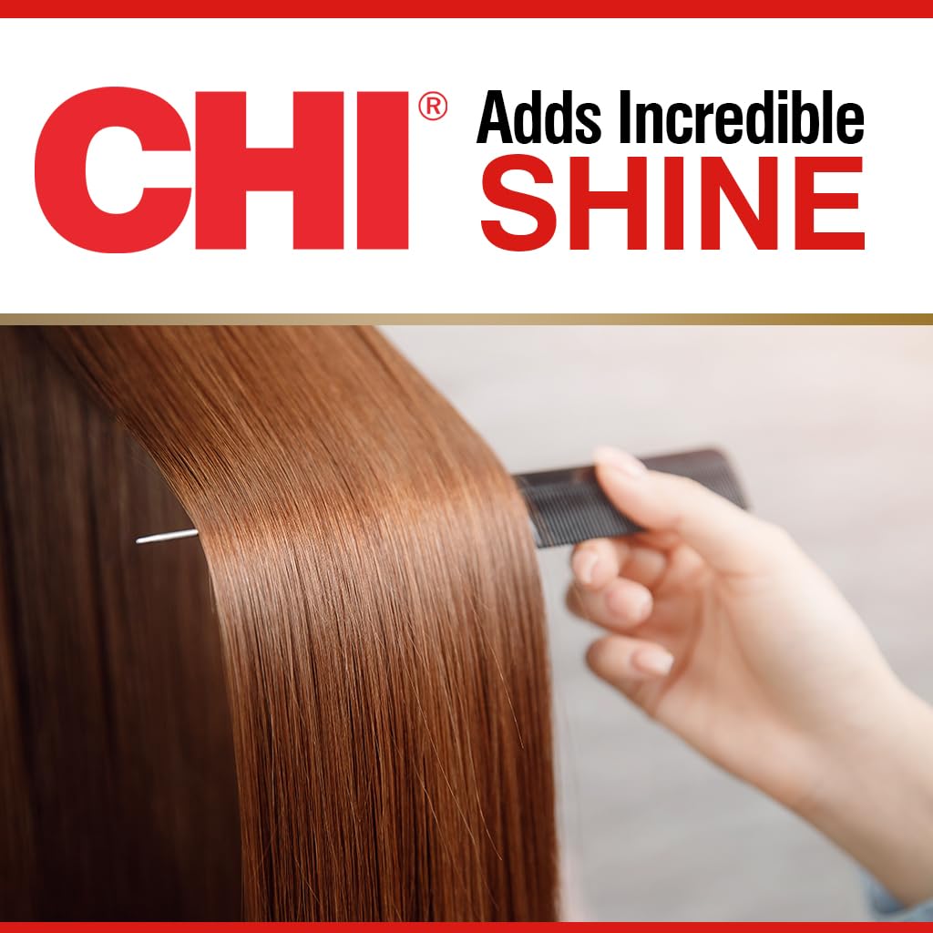 CHI Straight Guard Smoothing Styling Cream, Eliminates Frizz For Sleek & Shiny Hair, Maximum Control, 8.5 Oz - Image 4