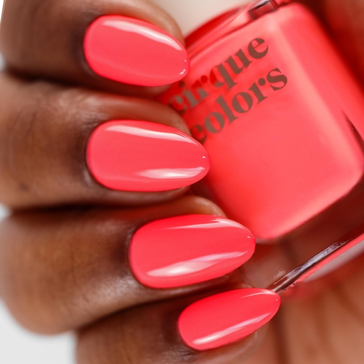 Cirque Colors Vice Collection - Crème Nail Polish - Boozy Brunch - Neon Coral - 0.37 fl. oz. (11 ml) - Vegan, Cruelty-Free, Non-Toxic Formula - Image 3