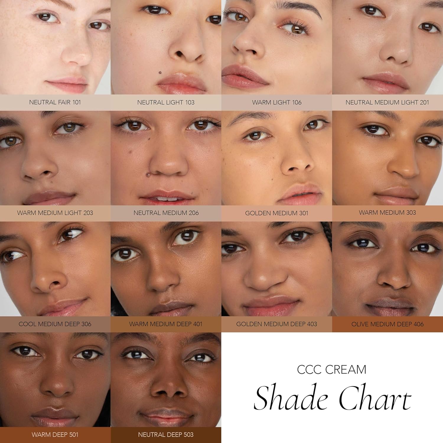 CLE Cosmetics CCC Cream (Neutral Light 103 / SPF 50) - Color Correcting, Hydrating Hybrid CC Cream with Sunscreen - Light to Medium Coverage Foundation - 1 fl oz - Image 3