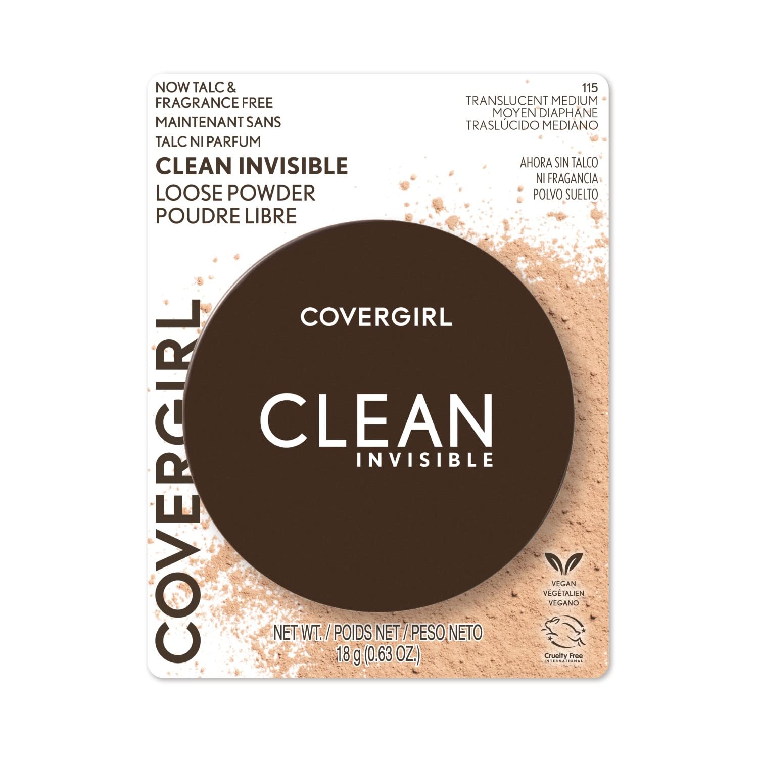 Clean Invisible Loose Powder Translucent Medium - Image 2
