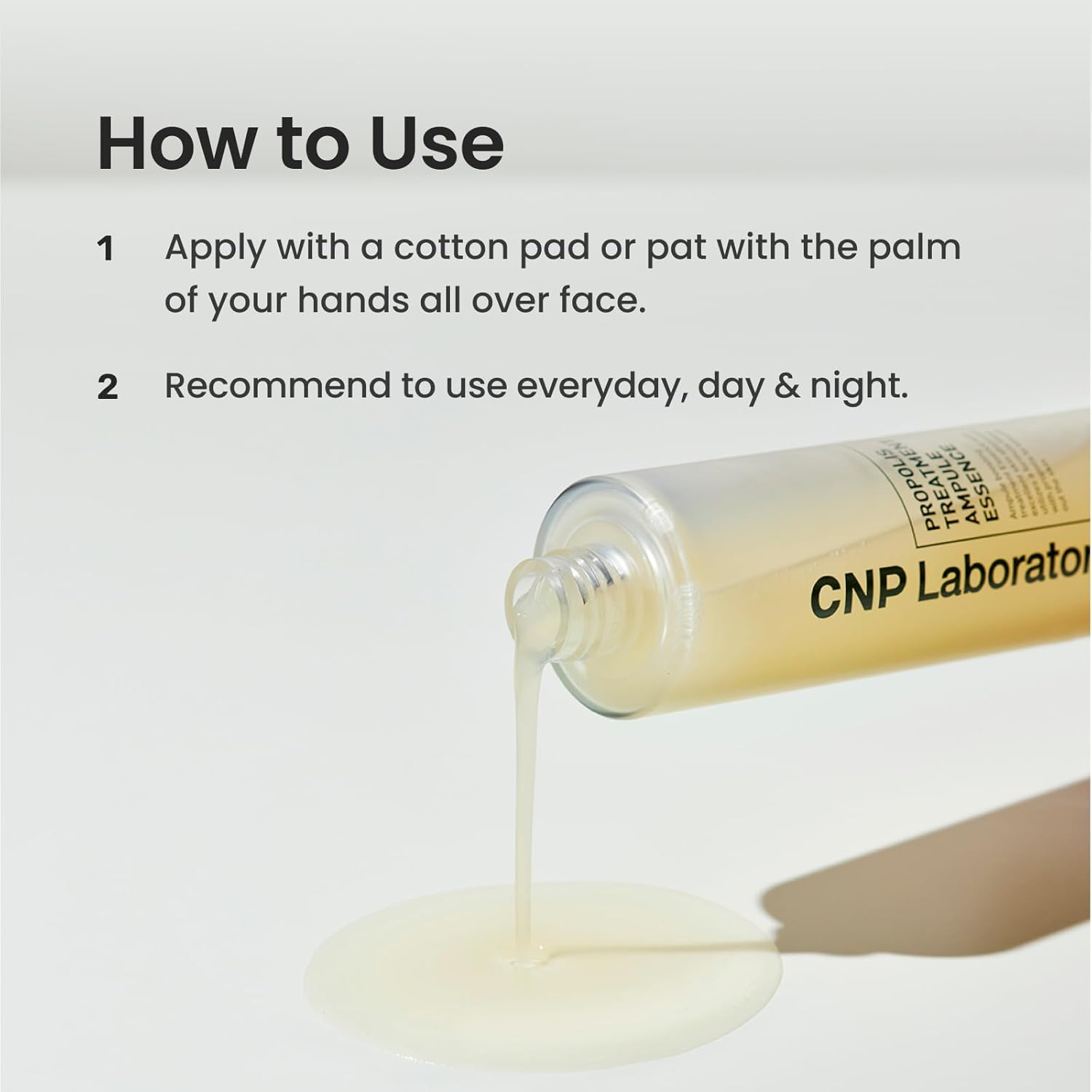 CNP Honey Glow Booster Toner (5.07 fl. oz) - Hydrating Honey Ceramide Toner with Propolis Extract & Hyaluronic Acid, Soothing, Nourishing, for Glass Skin, Gifts for Women, Korean Skin Care - Image 6