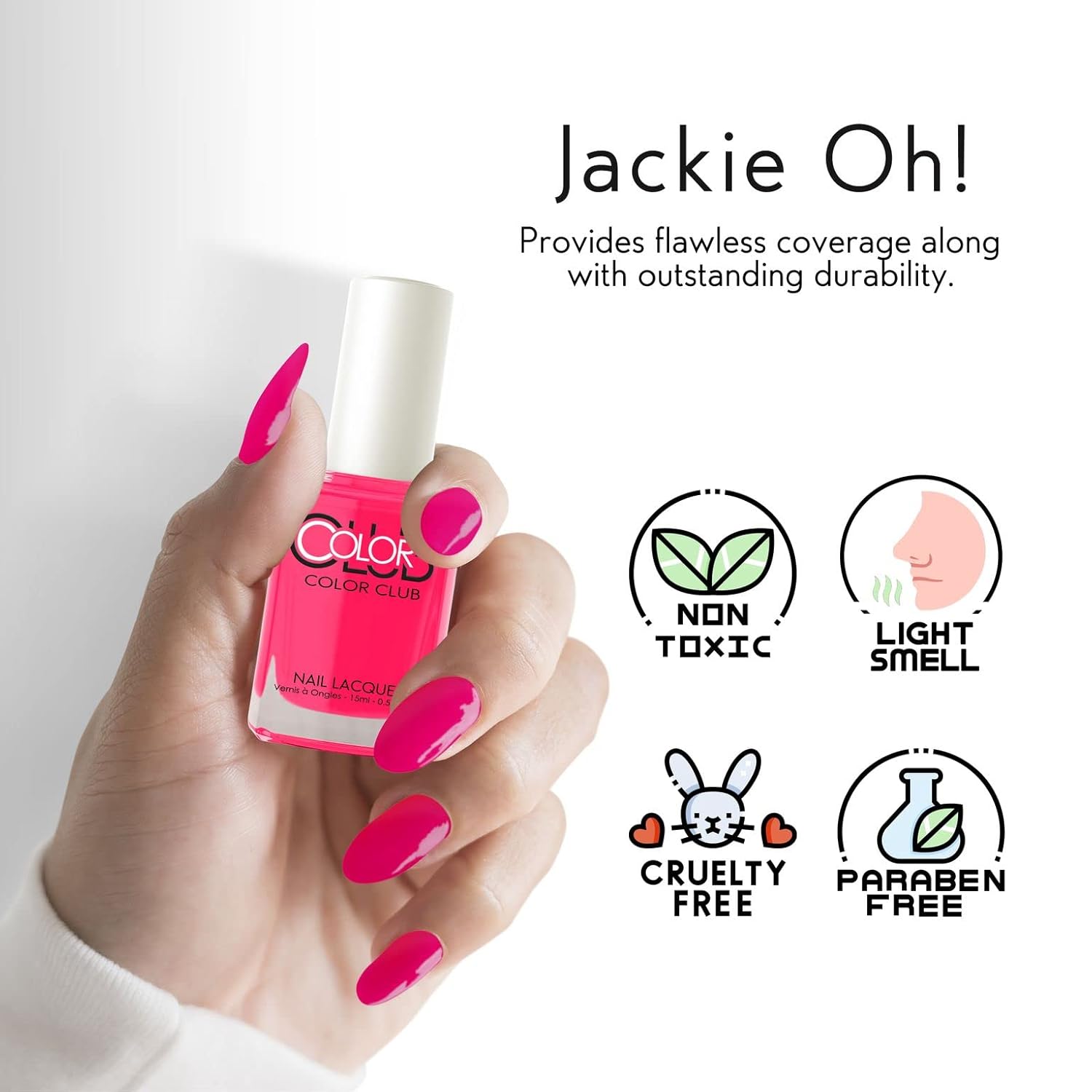 Color Club Jackie Oh! Color Club Nail Lacquer .5 Fl Ounce - 15 Ml, 0.5 fluid_ounces - Image 6