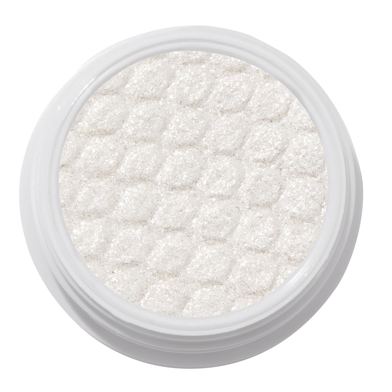 ColourPop Super Shock Shadow - High-Pigment, Crème-Powder Eye Makeup - Single Glitter Eyeshadow with Minimal Fallout and Unique Bouncy Texture - Metallic Icy White Eyeshadow - Tassel (0.07 oz)