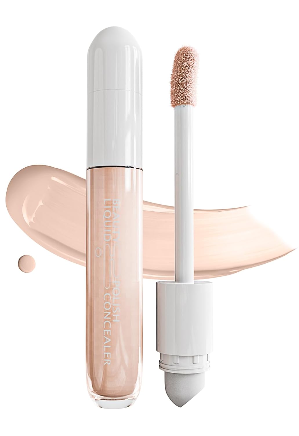 Concealer Full Coverage, under eye concealer for Dark Circles & Dark Spots, Waterproof Long-Lasting Brightener Concealer Makeup for All Skin - Fair Color