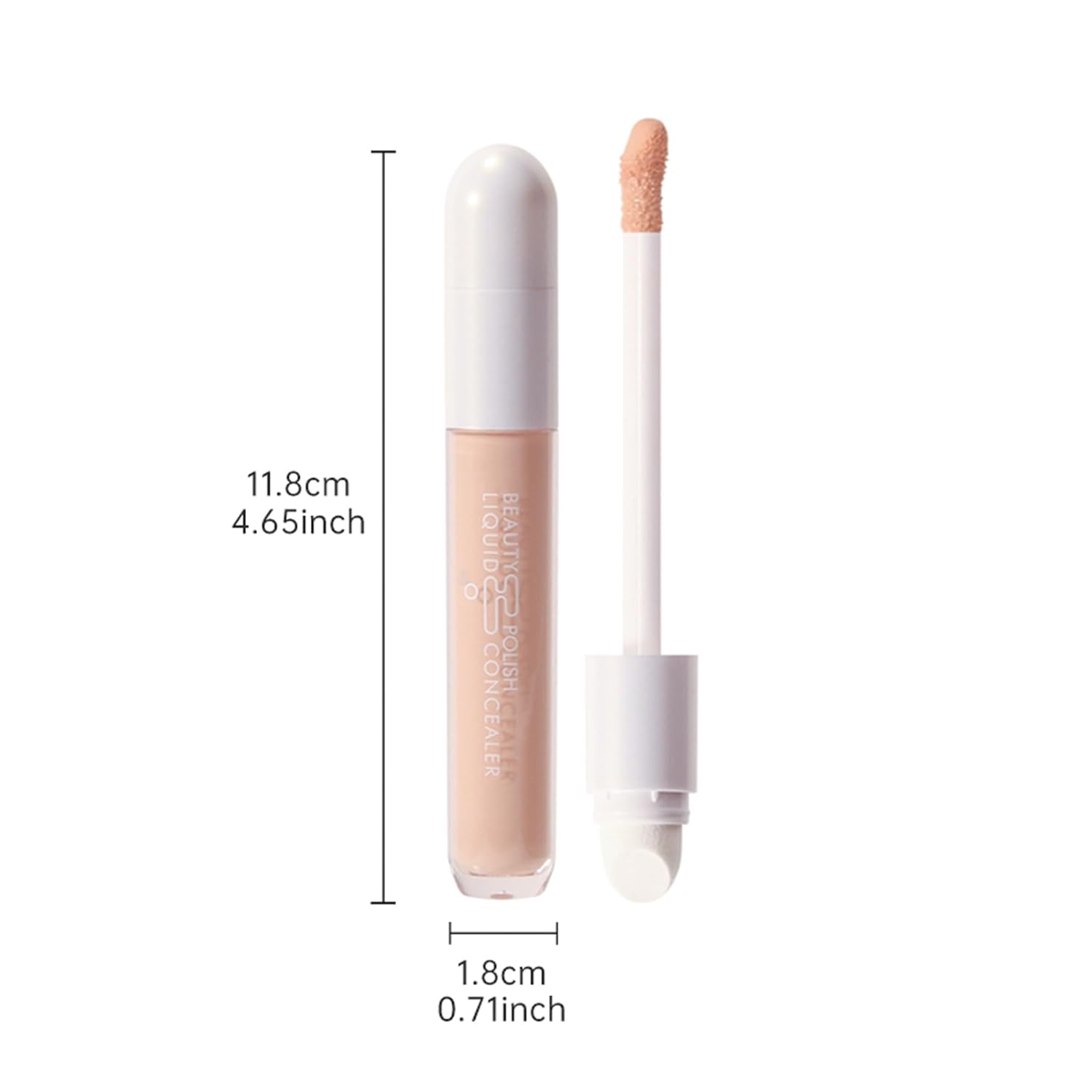 Concealer Full Coverage, under eye concealer for Dark Circles & Dark Spots, Waterproof Long-Lasting Brightener Concealer Makeup for All Skin - Fair Color - Image 7