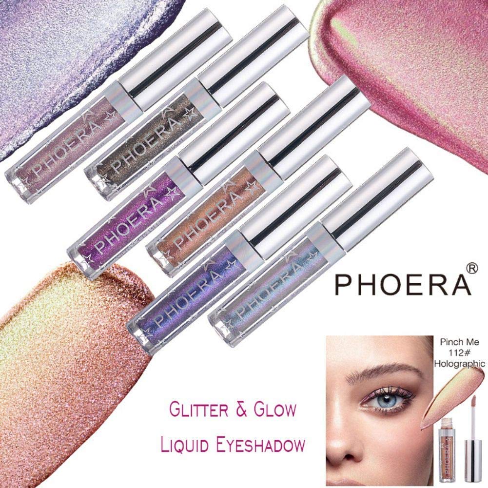 Corleone Glitter Eyeshadow, Liquid Shiny Shimmer Eyeliner, Waterproof Metallic Long Lasting, Quick-Drying, Opaque, Gel-Based Formula, Multi-Dimensional Eye Looks Kit Eye Shadow Set (A1) - Image 5