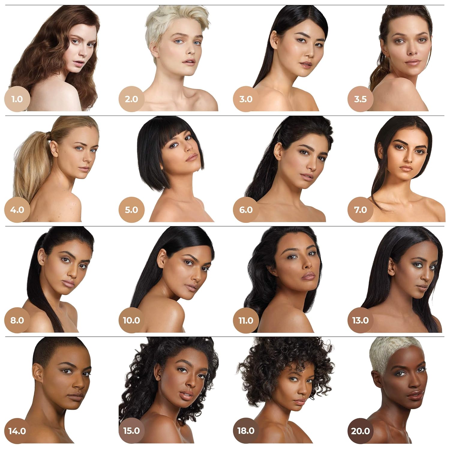Cosmetics Delete Fluide Full Coverage Liquid Concealer Makeup Shade 5.0- Vegan, Oil free with Ultra-Blendable Formula for Seamless Finish - Image 6