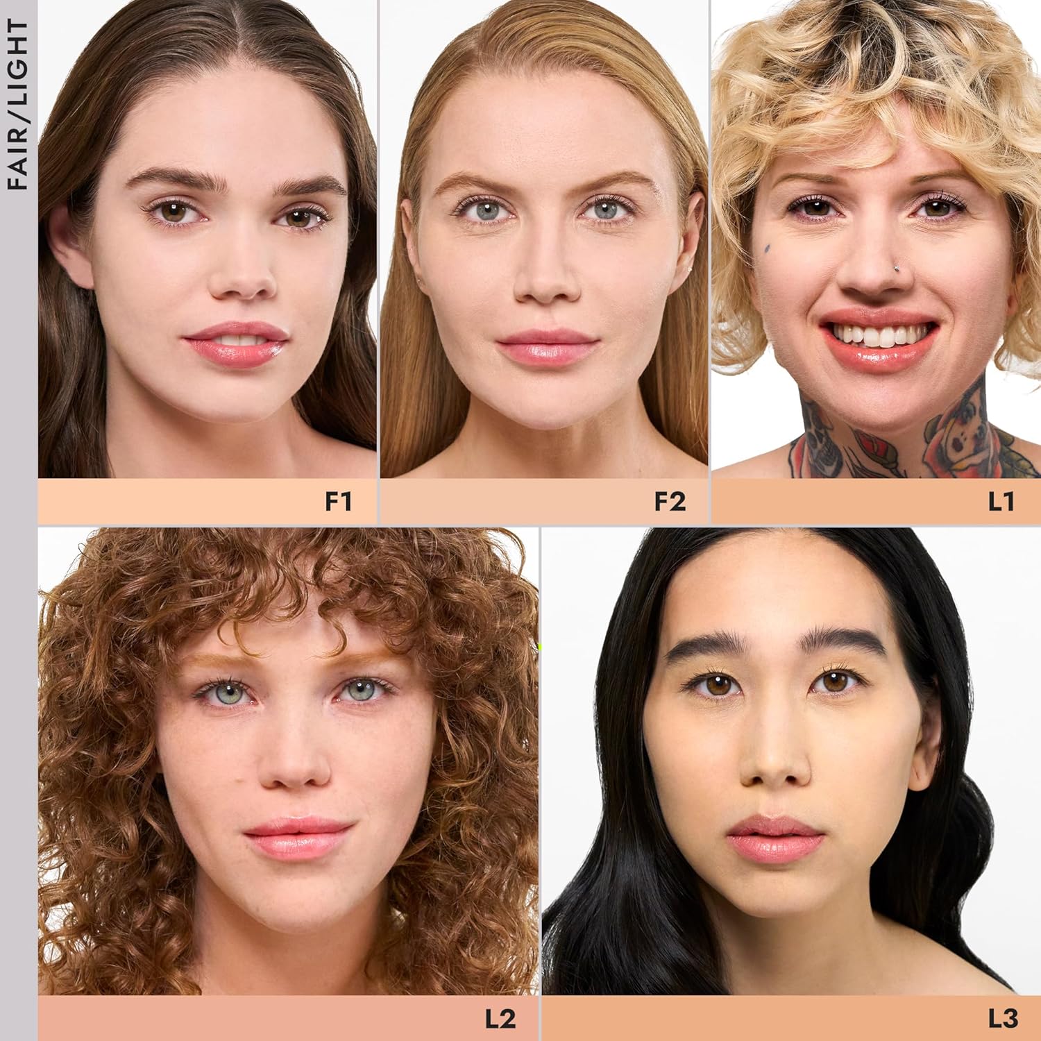 COVER FX Pressed Mineral Foundation - Shade L1 - Weightless Powder Foundation - Buildable Light to Full Coverage - Matte Finish - All Skin Types - Image 7