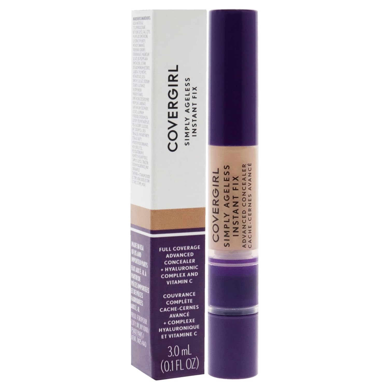 COVERGIRL Simply ageless instant fix advanced concealer, Honey - Image 3