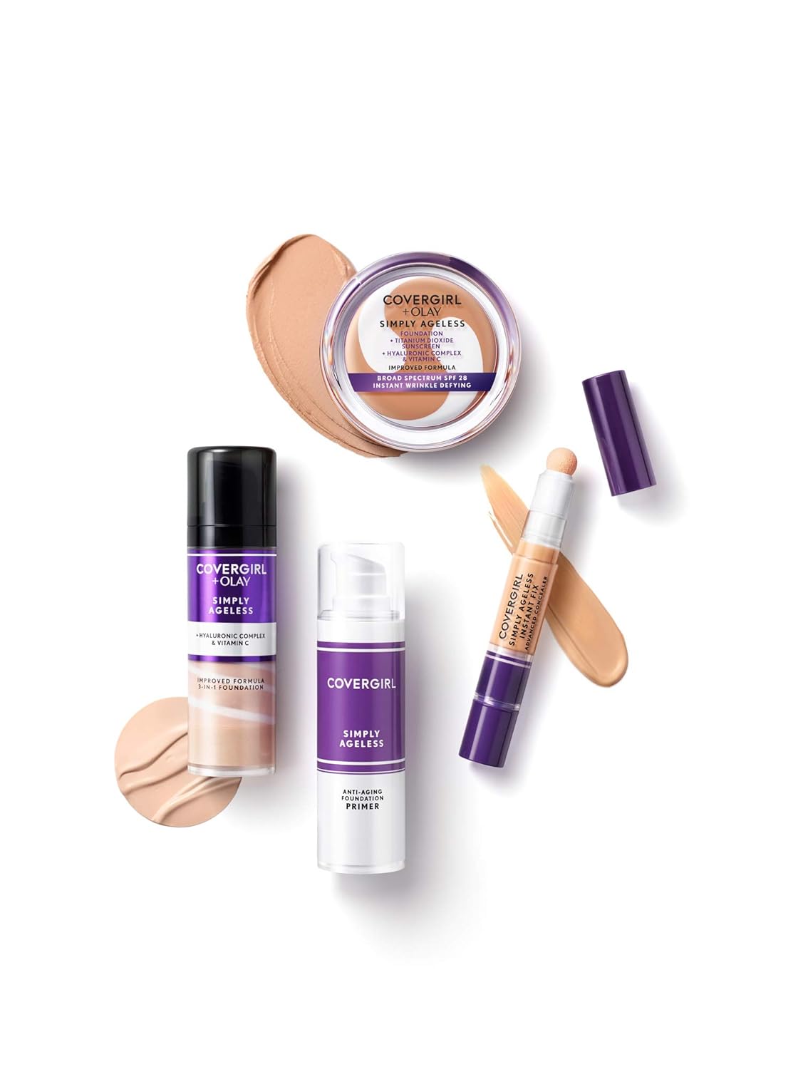 COVERGIRL Simply Ageless Instant Fix Advanced Concealer, Light - Image 8