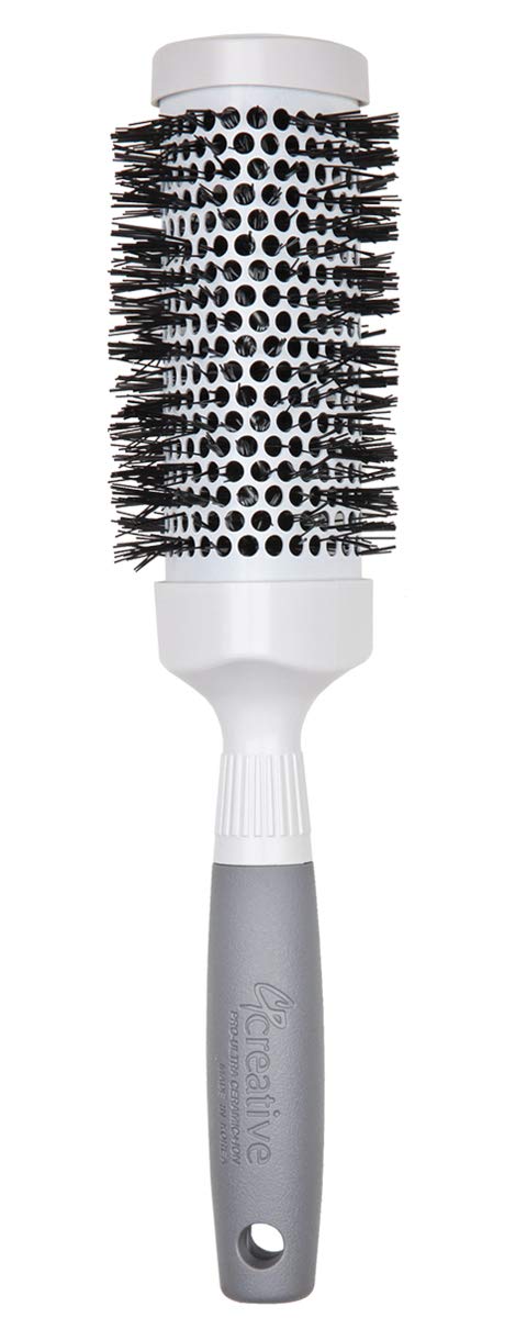 Creative Hair Brushes Triangle Ceramic & Ionic CR100 PRO, Medium 2.5"