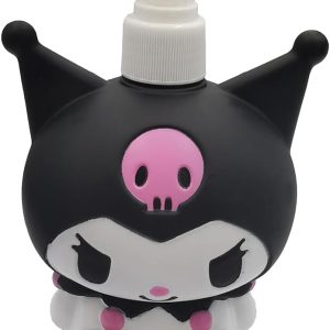 Cute Cartoon Animal Hand Soap Pump Lotion, Hand Soap, Shampoo, Shower Gel Dispenser, Cute Kumi Soap Dispenser Dinosaur Shaped Liquid Bottles Kids Empty Press Type Shampoo Bottles (Black Kulomi)