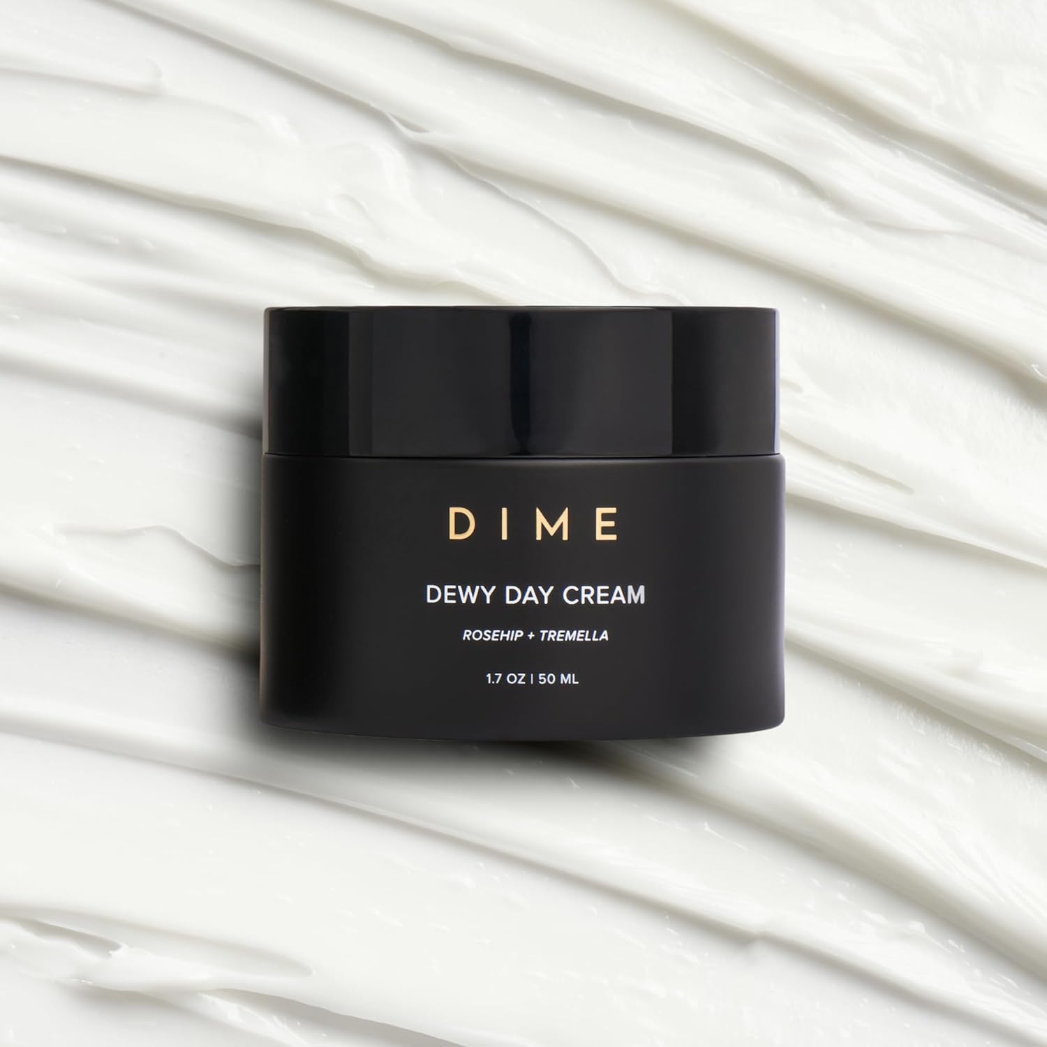 DIME Beauty Dewy Day Cream, Morning Face Moisturizer with Rosehip Oil and Snow Mushroom, 1.7 oz / 50 ml - Image 7