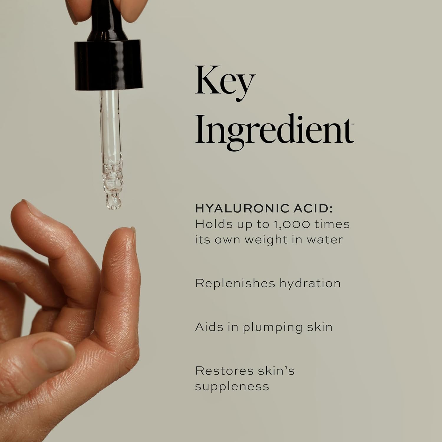DIME Beauty Hyaluronic Acid Serum, Non-Greasy Hydrating Face Serum with Pure Hyaluronic Acid, 1 oz / 30 ml - Image 5