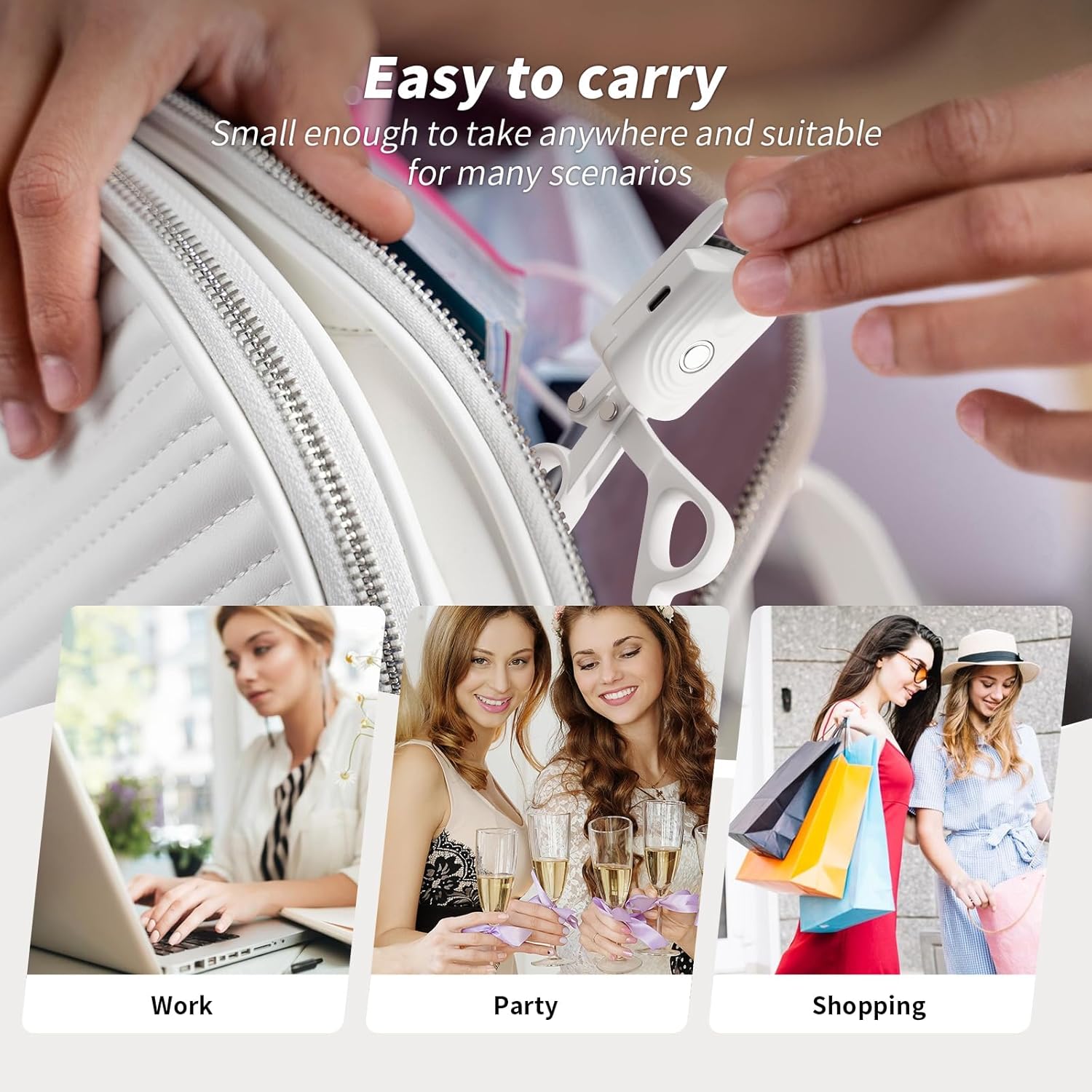 docolor Heated Eyelash Curler fast heat up within 10s, 24 hours long lasting Electric Eyelash Curler 3 Temperature Modes with USB Rechargeable safe lash curler quick natural curling eye lashes - Image 9