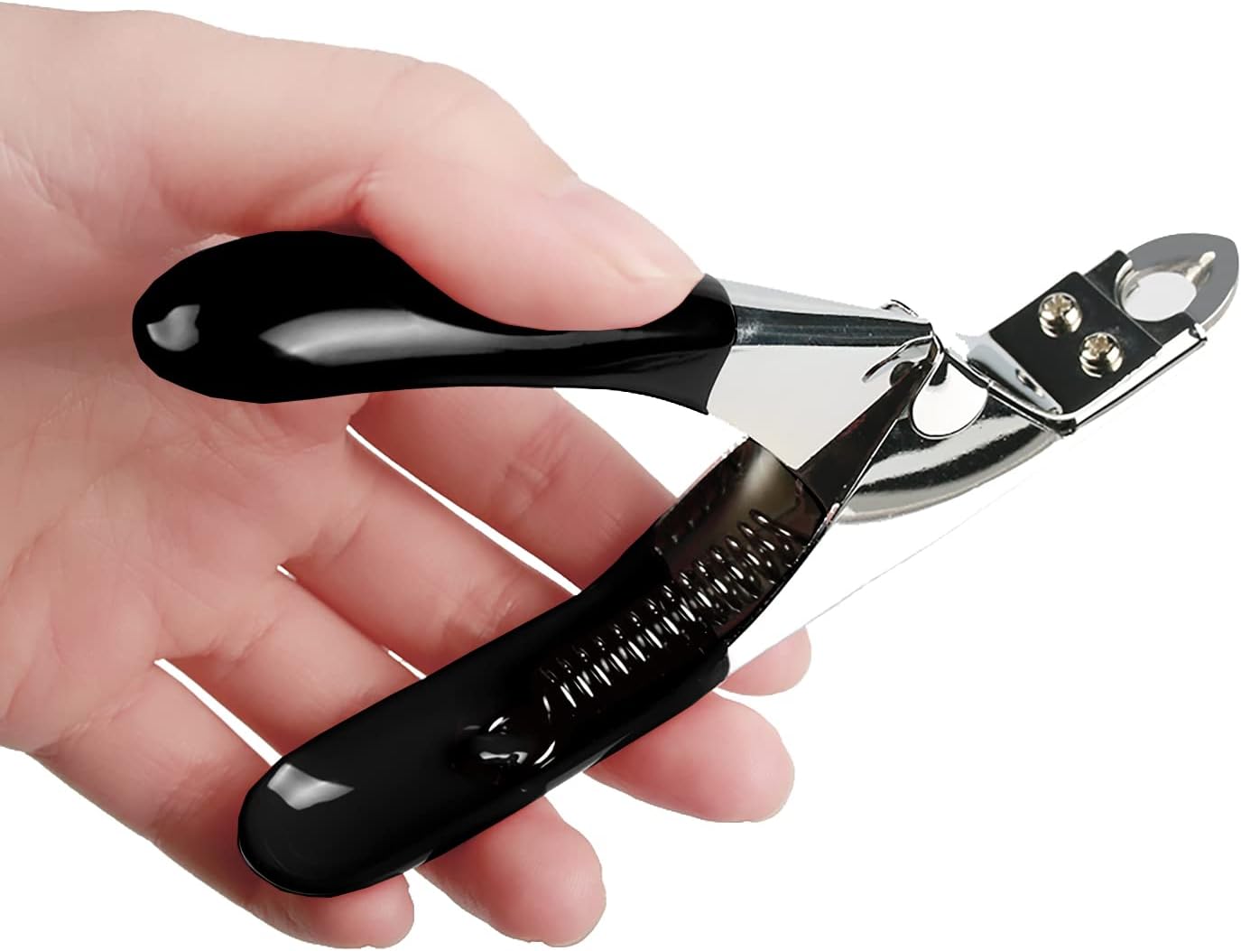 Dog Cat Pets Nail Clippers, Professional Pets Claw Trimmer with Free Nail File, Sharp Stainless Steel Blade, Sturdy Non Slip Handles - for Safe, Professional at Home Grooming - Image 7