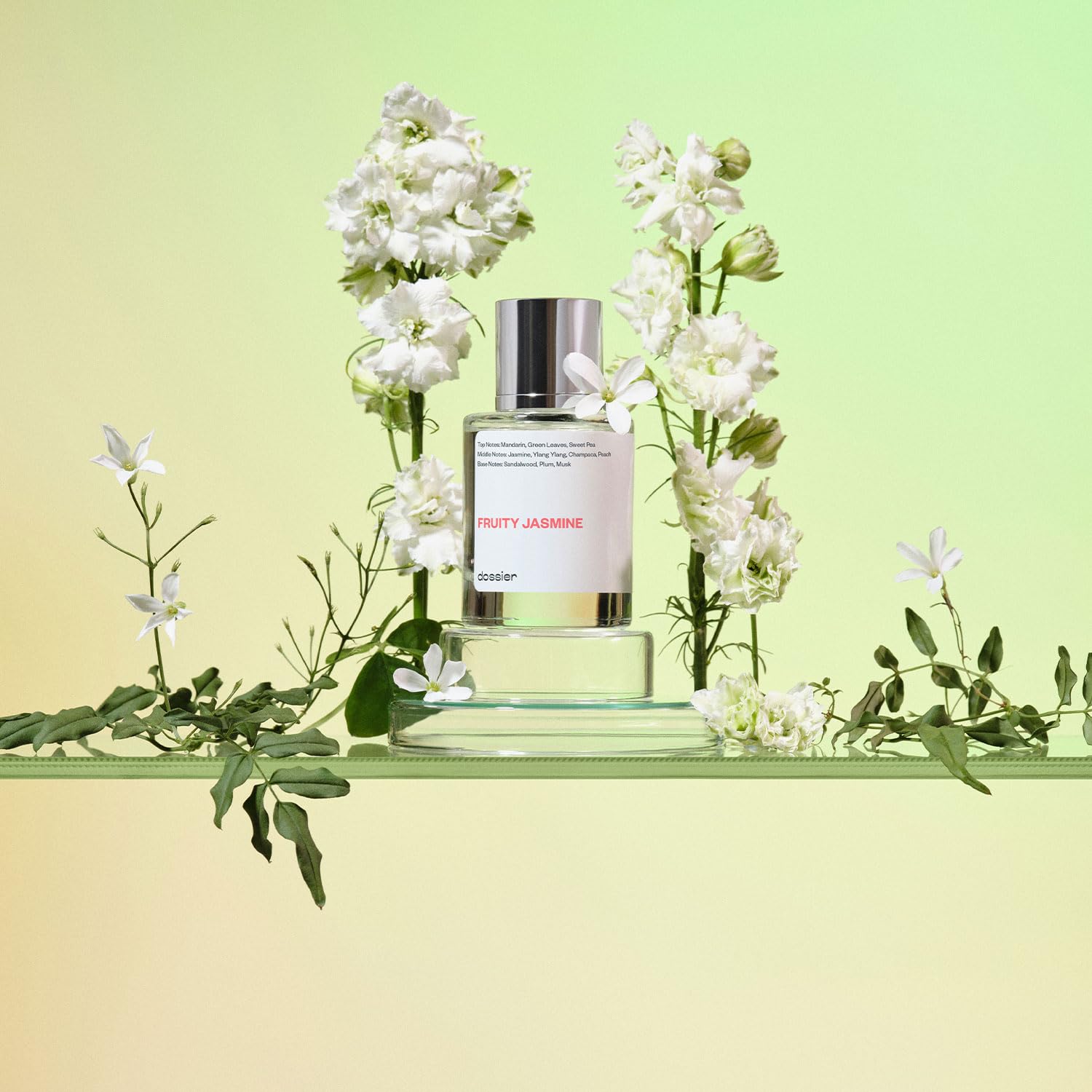 Dossier - Fruity Jasmine - Eau de Parfum - Perfume Luxury - Paraben-Free - Vegan - For Women - Fragrance 1.7 Fl oz (Spray 50ml) - Image 2