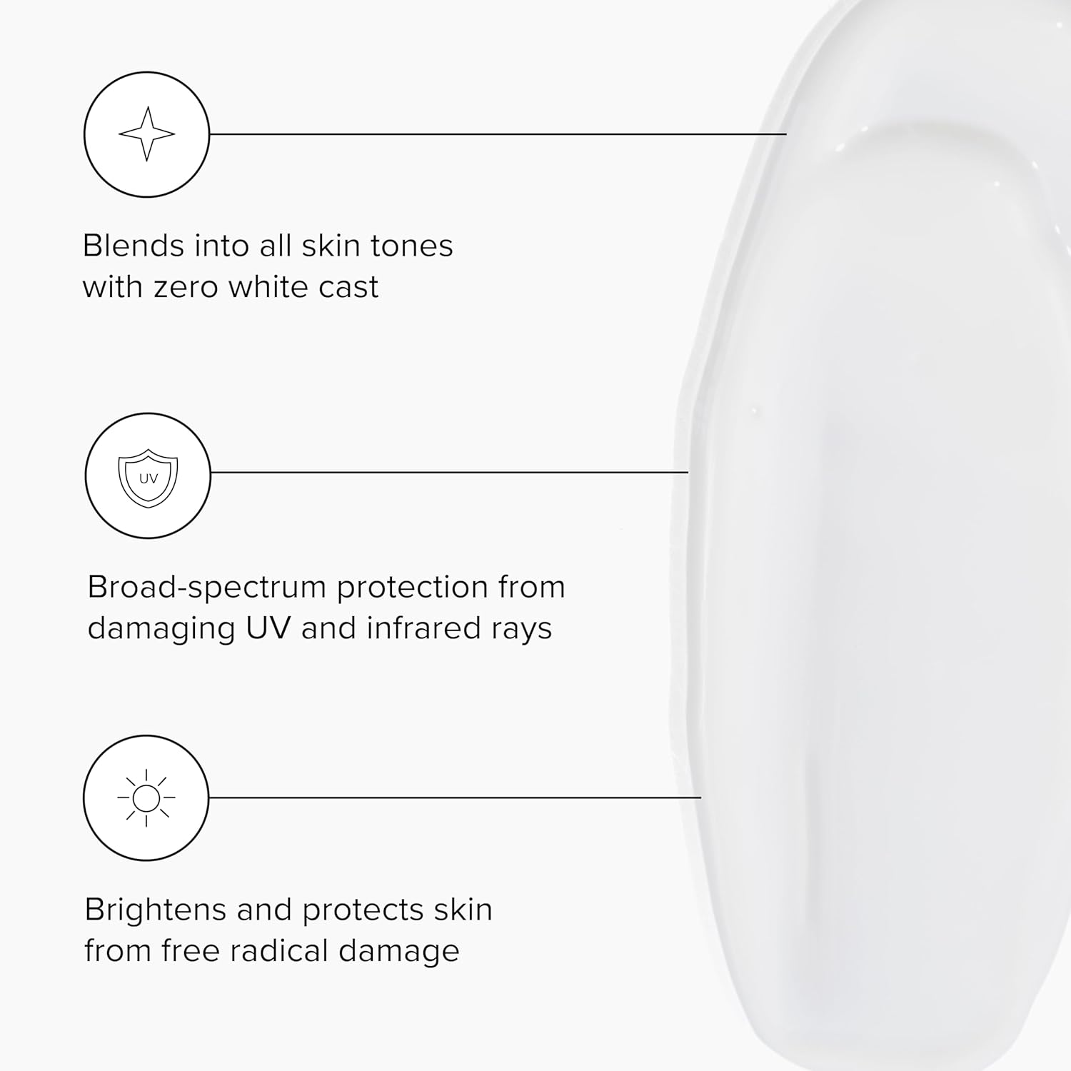 DRMTLGY Anti-Aging Oil-Free Zinc Oxide Face Sunscreen SPF 45 for Sensitive Skin 1.7 oz - Image 2