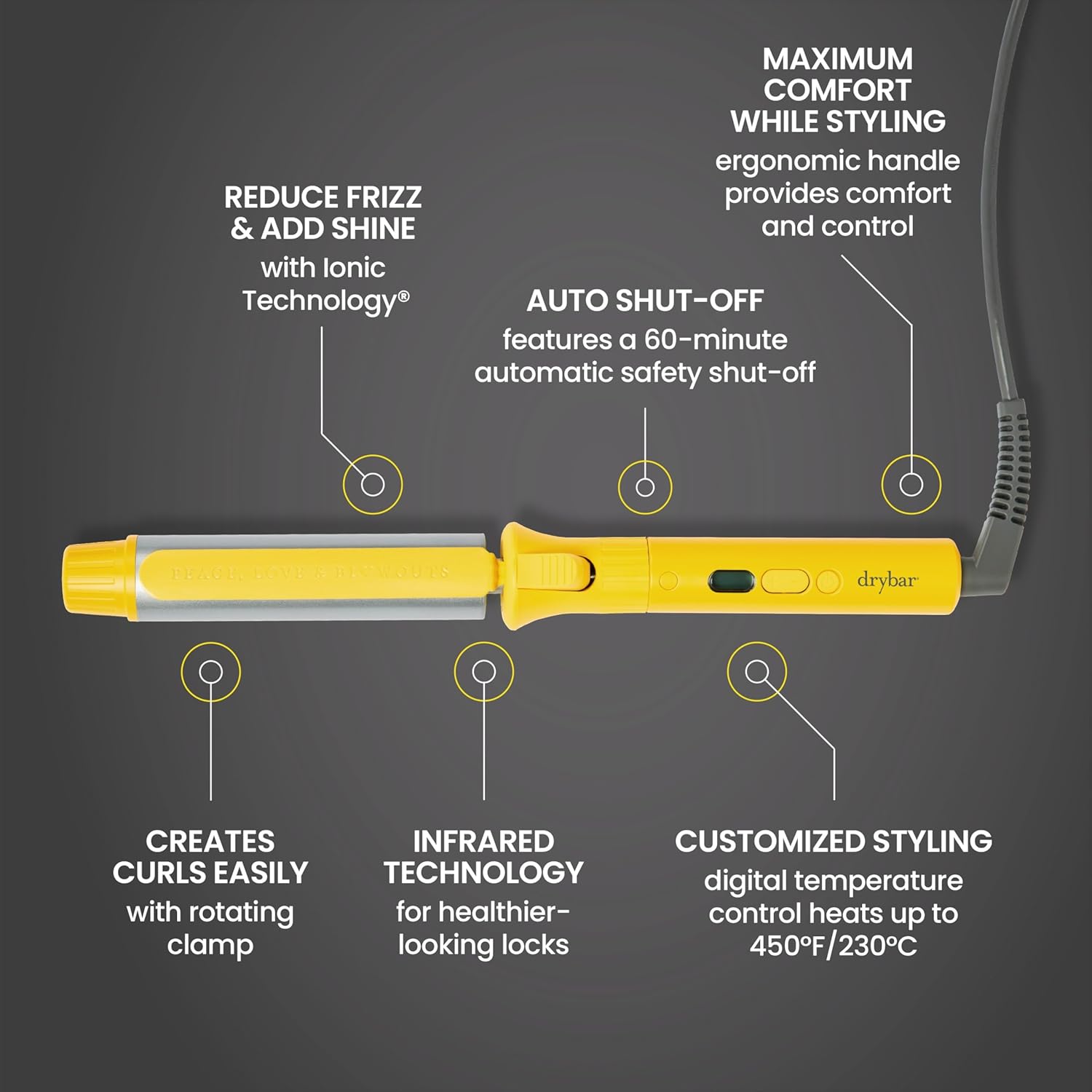 Drybar The 3-Day Bender Rotating Curling Iron - Image 4
