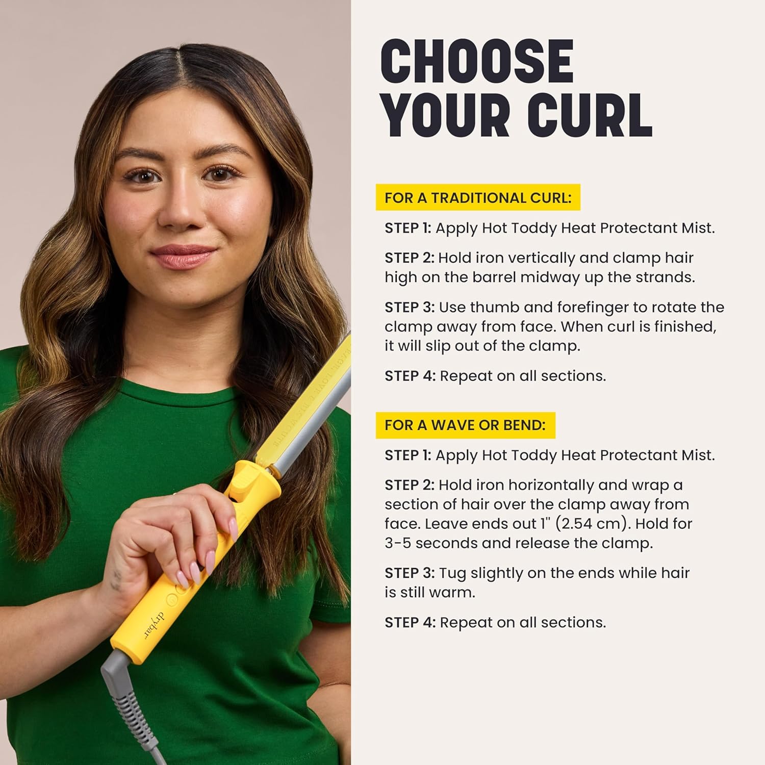 Drybar The 3-Day Bender Rotating Curling Iron - Image 7
