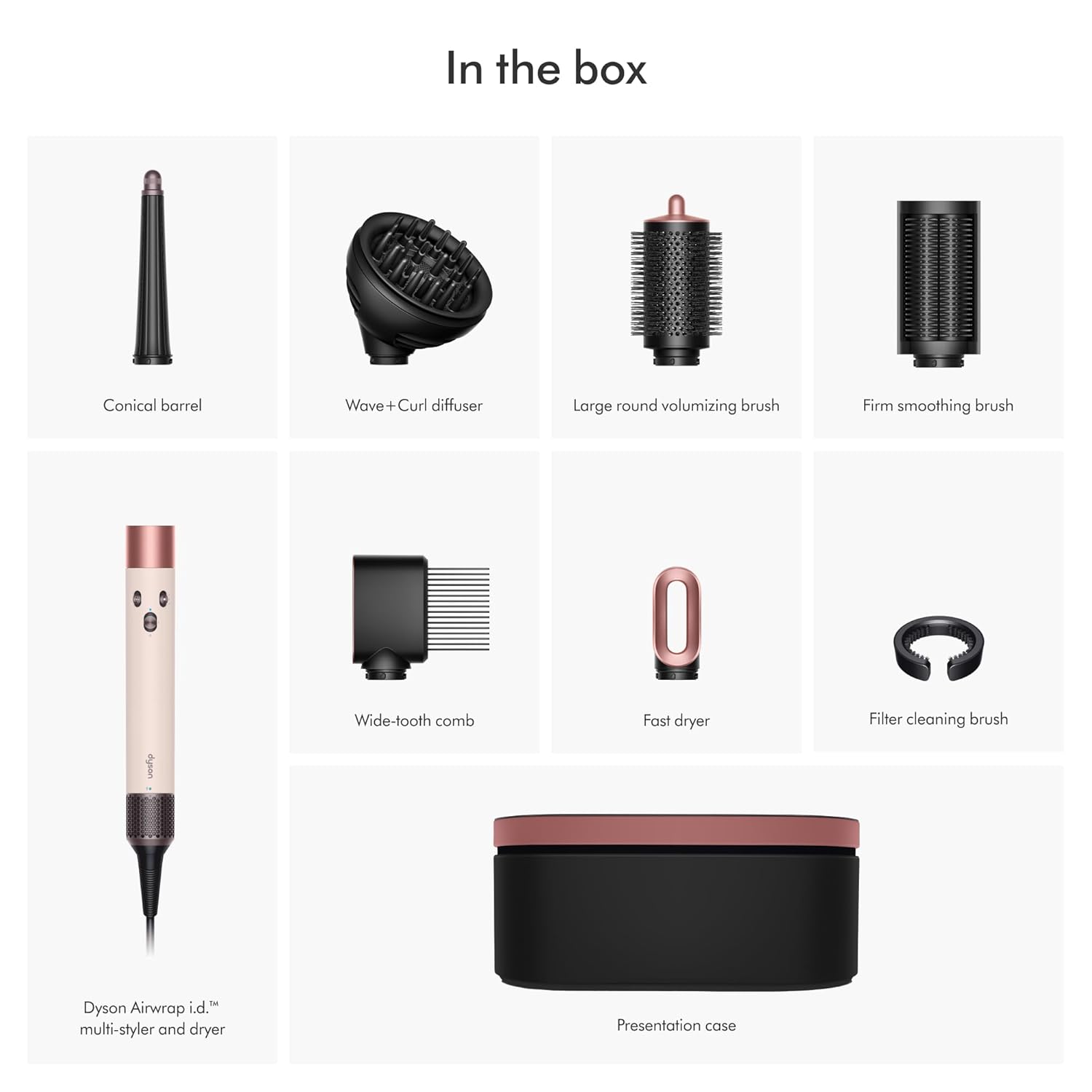 Dyson Airwrap i.d.™ Multi-Styler and Dryer with Multiple Attachments - Image 5