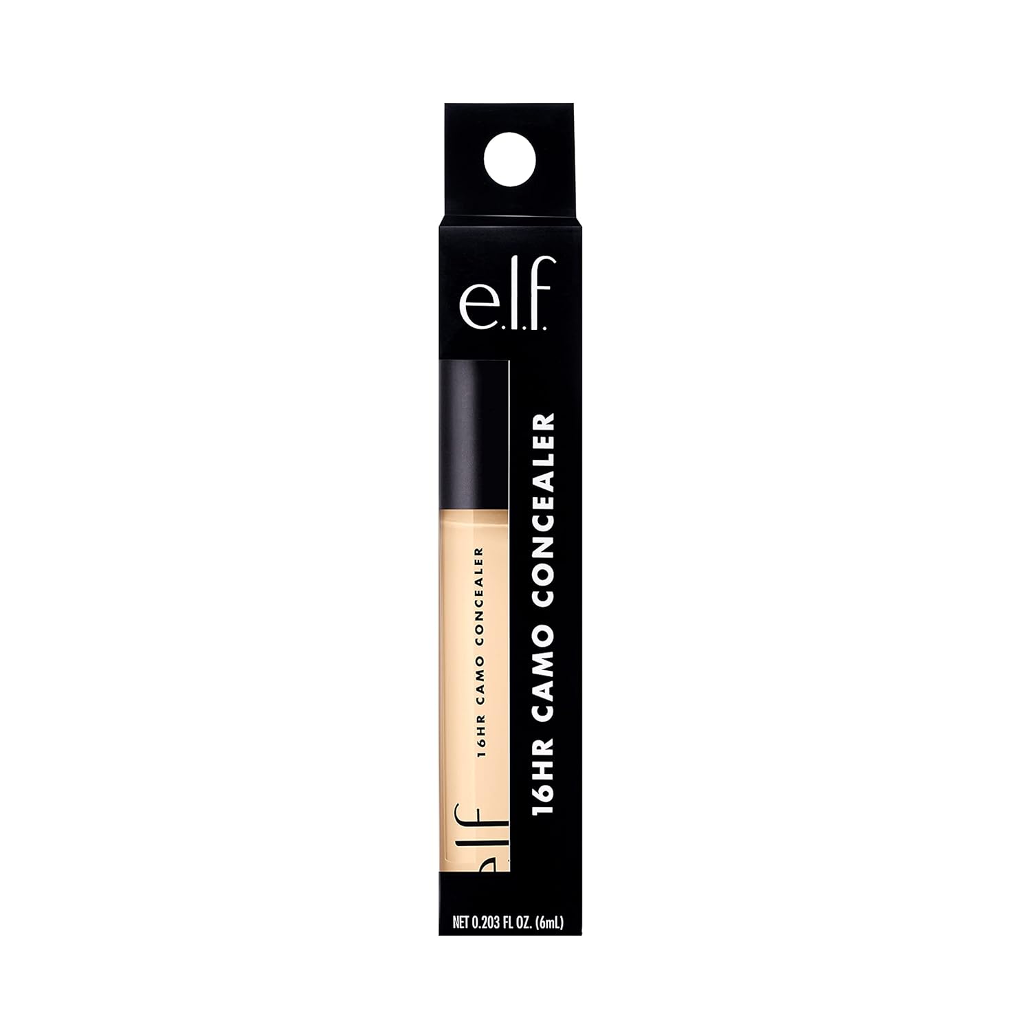 e.l.f. 16HR Camo Concealer, Full Coverage, Highly Pigmented Concealer With Matte Finish, Crease-proof, Vegan & Cruelty-Free, Fair Warm, 0.203 Fl Oz - Image 4