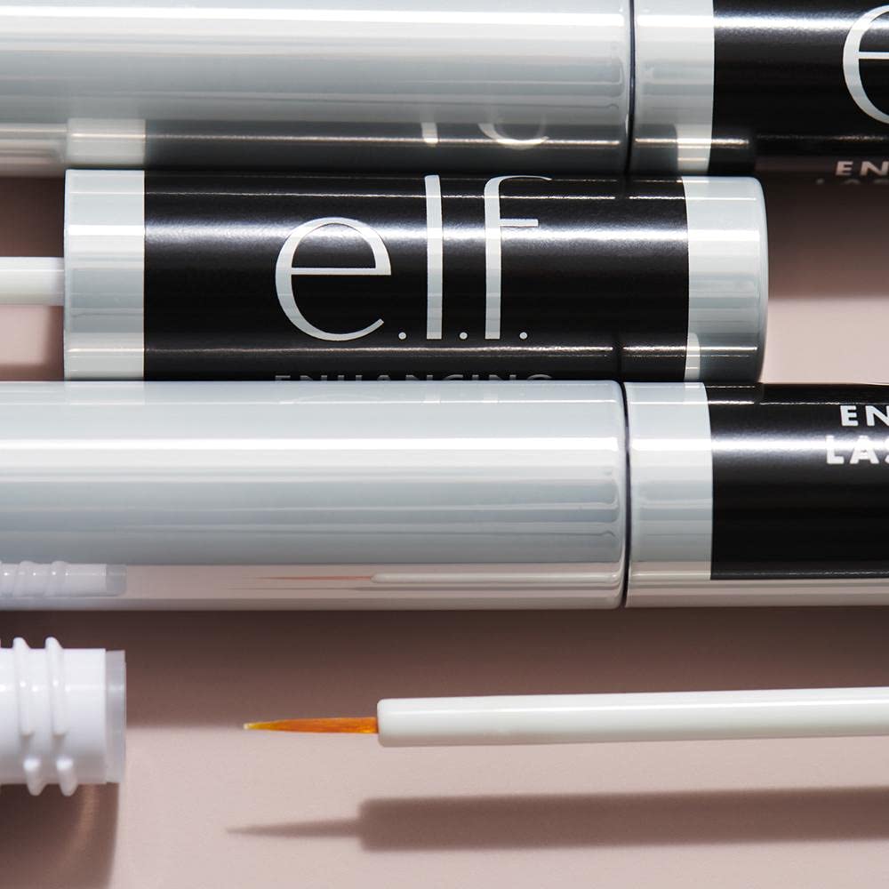 e.l.f. Enhancing Lash & Brow Serum, Promotes Longer-Looking Lashes & Brows, Nourishing & Conditioning Formula, Clear, 0.12 Fl Oz (3.5mL) - Image 4