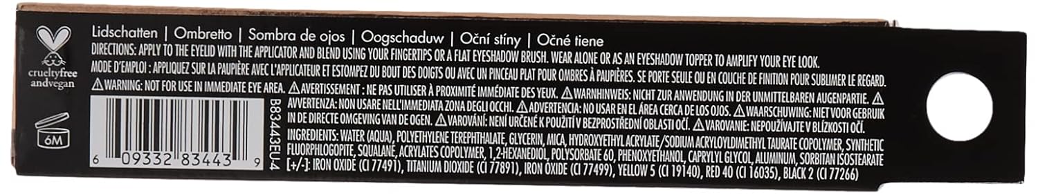 e.l.f. Liquid Glitter Eyeshadow, Long Lasting, Quick-Drying, Opaque, Gel-Based Eyeshadow For Creating High-Impact, Multi-Dimensional Eye Looks, Copper Pop, 0.10 Fl Oz - Image 3
