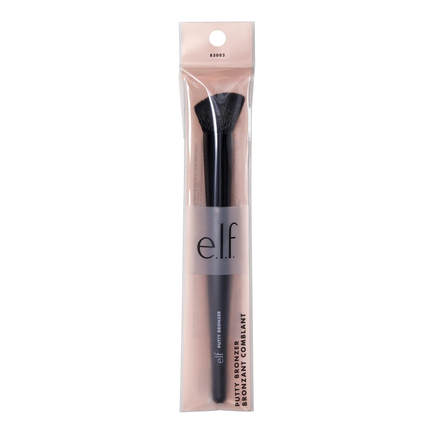 e.l.f. Putty Bronzer Brush, Angled Makeup Brush For Contour & Highlight, Made For The e.l.f. Putty Bronzer, Flawless Sanitary Application - Image 3