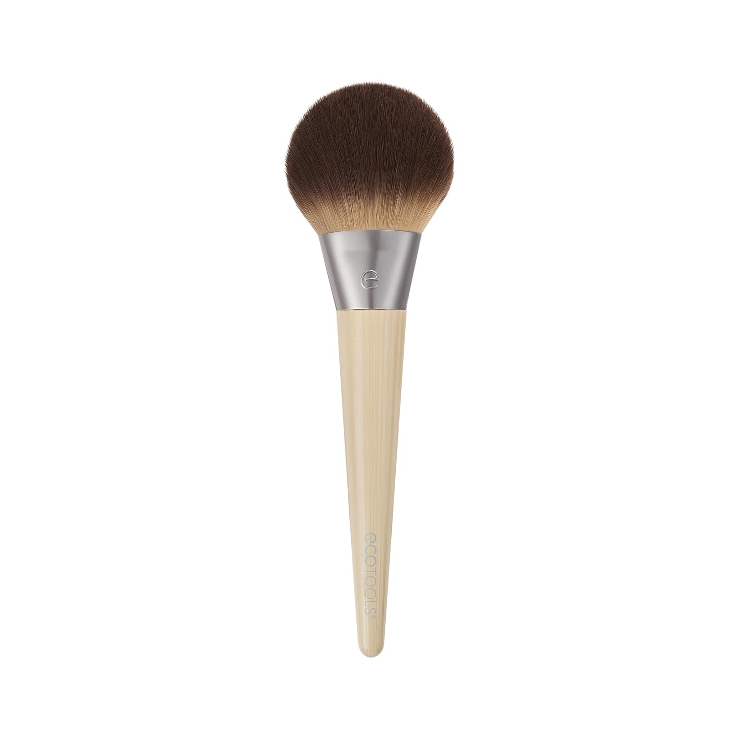 EcoTools Blurring Powder Makeup Brush, For Loose & Pressed Powder, Large Makeup Brush For All-Over Application, Fluffy, Synthetic Bristles, Eco Friendly, Cruelty-Free, & Vegan, 1 Count - Image 2