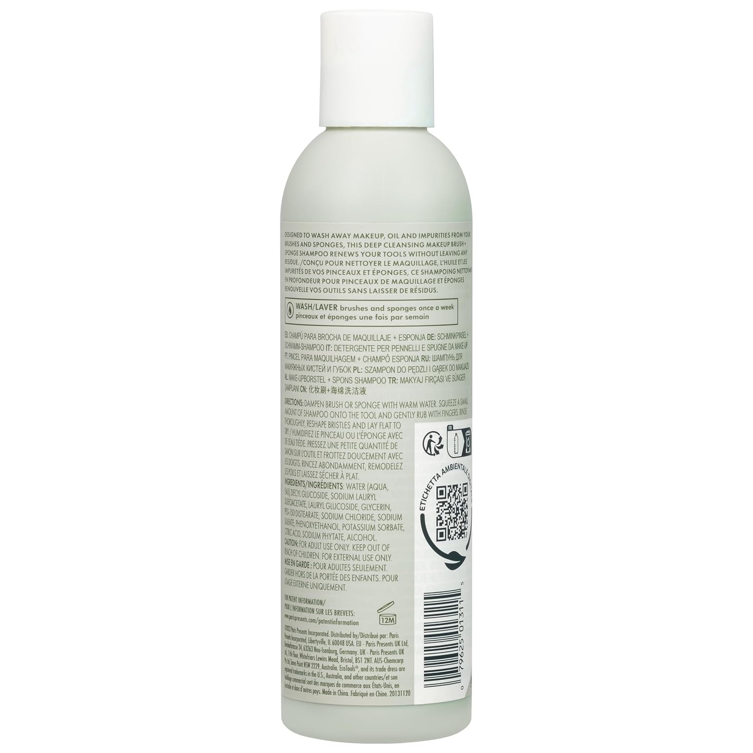 Ecotools Makeup Brush Cleaner Cleansing Shampoo, 6 oz - Image 3