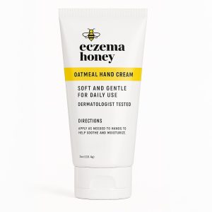 ECZEMA HONEY Oatmeal Hand Cream - Natural Hand & Body Lotion for Eczema Rash Relief - Eczema Cream for Dry, Itchy, Sensitive, & Irritable Skin (2 Oz)