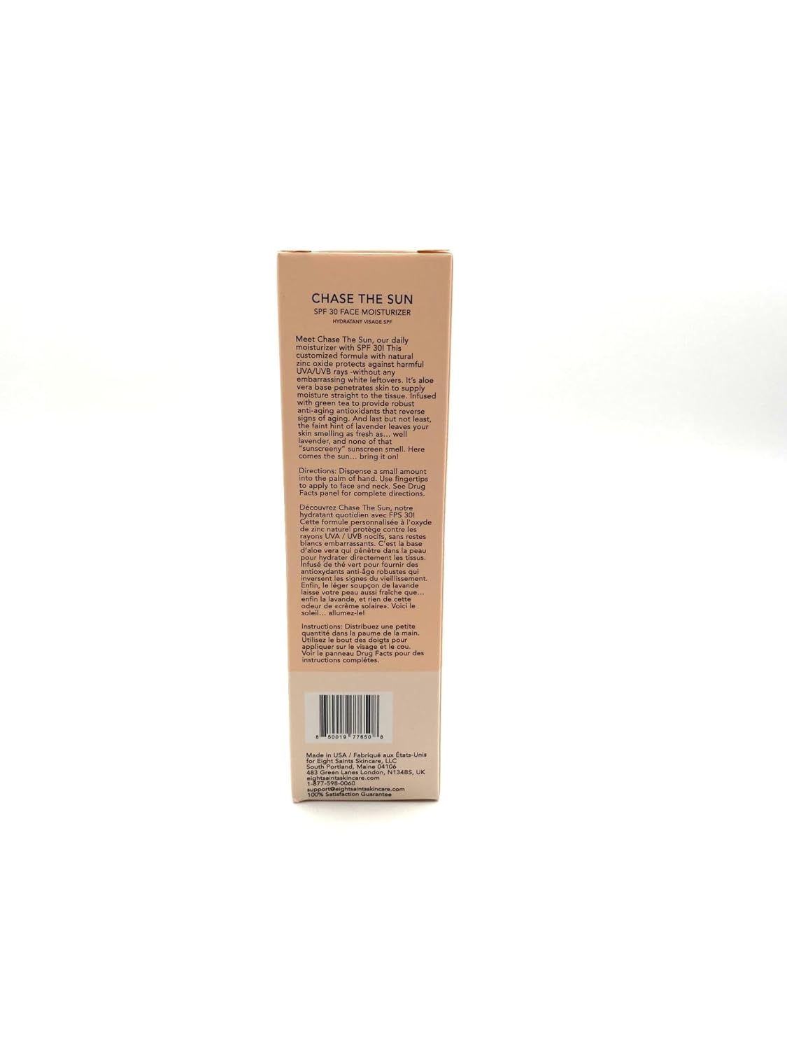 Eight Saints Chase the Sun SPF 30 Face Moisturizer, 2oz Natural Formula - Image 5