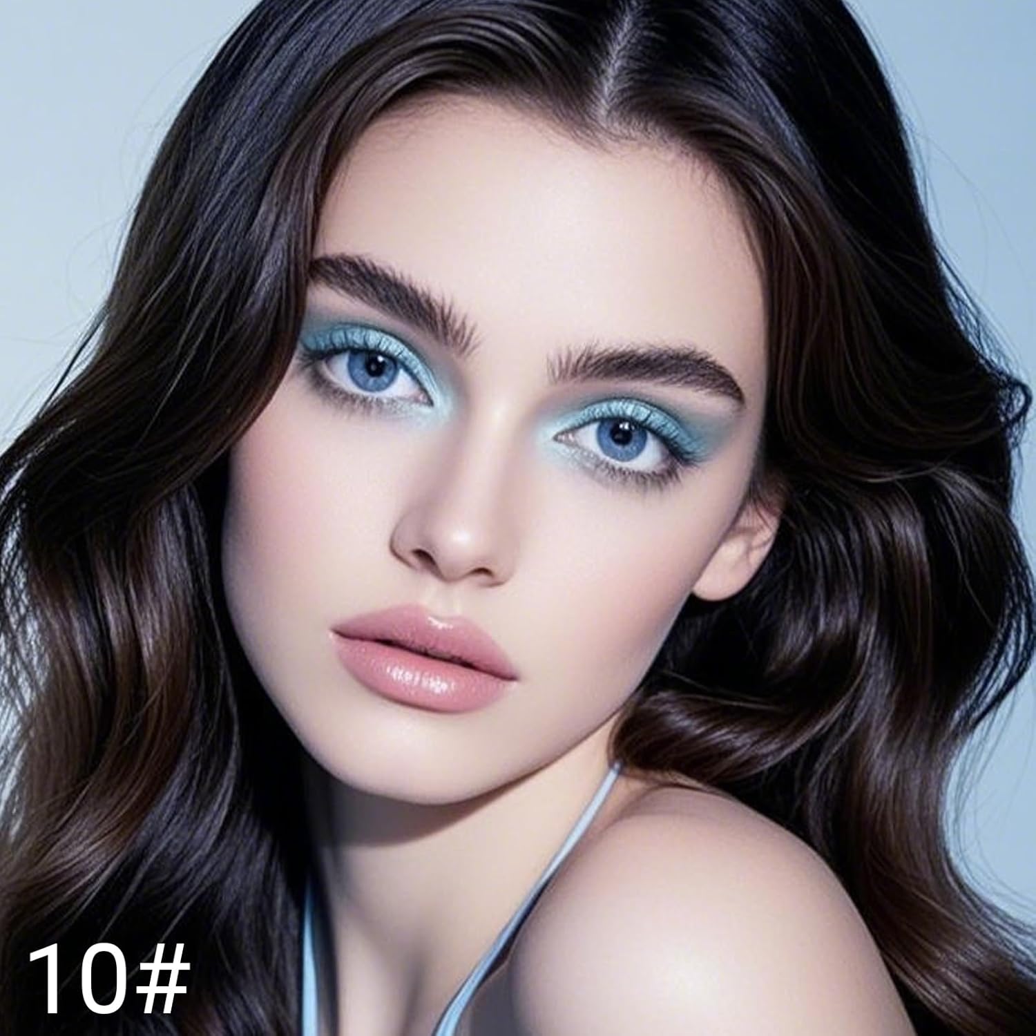 Erinde Waterproof Eyeshadow Stick, Cream Eye Shadow Stick, Long-Lasting, Crease-Proof, Cream to Powder Buildable & Blendable Eye Shadow Pencils Crayon, Vegan & Cruelty-Free, 10 Cornflower - Image 3