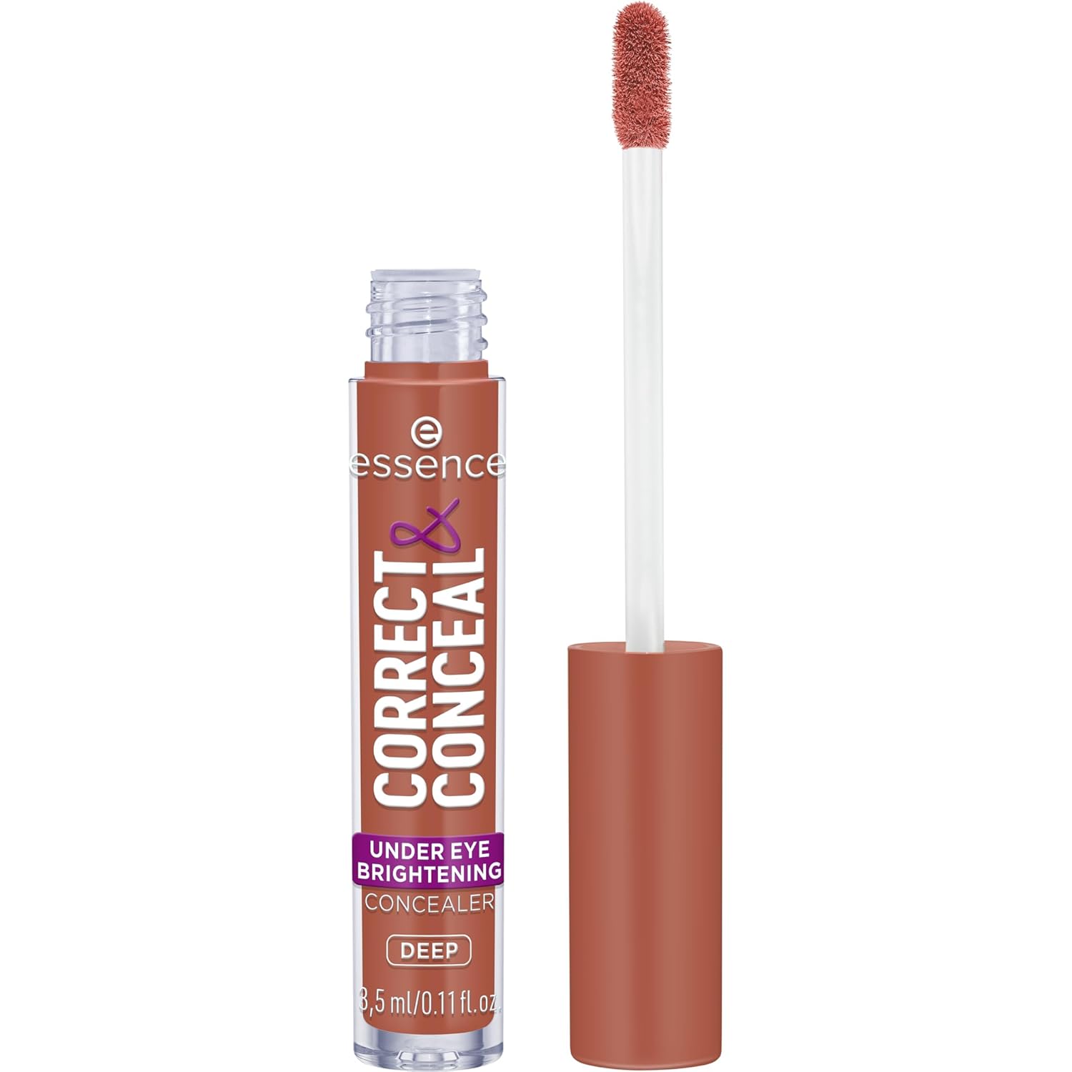 essence | Correct & Conceal Under Eye Brightening Concealer | Easy Application, Lightweight, Buildable, Infused with Aloe Vera | Vegan & Cruelty Free (40 | Deep) - Image 2