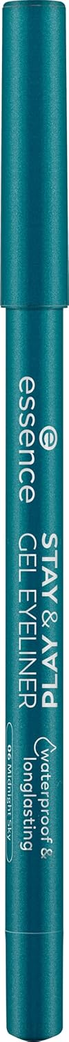essence | Stay & Play Gel Eyeliner | Super Soft Gel-like Texture | Waterproof & Longlasting | Vegan & Cruelty Free (06 Midnight Sky) - Image 2