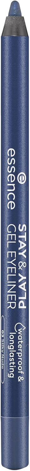 essence | Stay & Play Gel Eyeliner | Super Soft Gel-like Texture | Waterproof & Longlasting | Vegan & Cruelty Free (10 | Mystic Blue) - Image 2