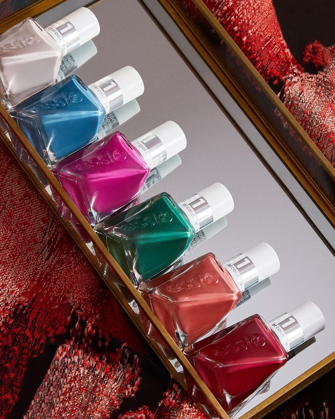 essie gel couture, Long-Lasting Nail Polish, 8-free Vegan, Fashion Freedom, Gray, Tassel Free, 0.46 fl oz - Image 9
