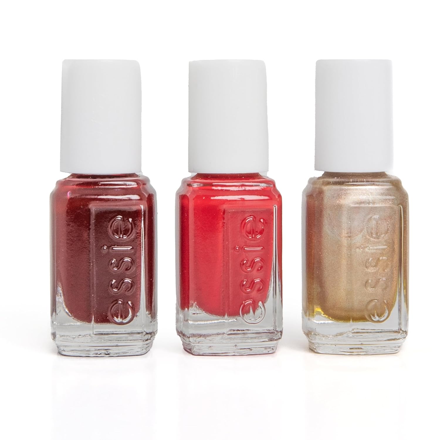 essie Nail Polish, 8-Free Vegan, 3 Piece Holiday Nail Polish Set, 1 Kit - Image 2