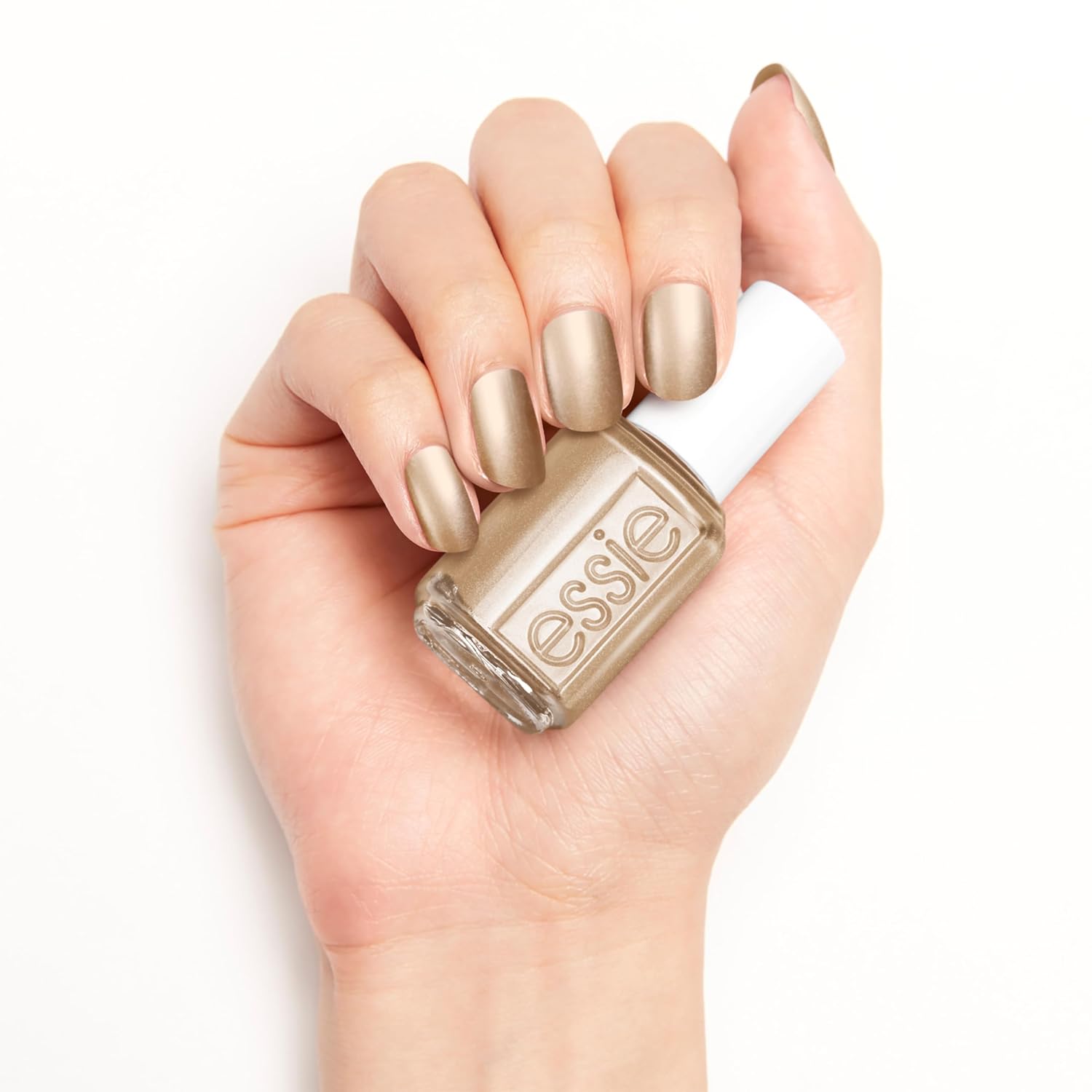 essie Nail Polish, Glossy Shine Finish, Good As Gold, 0.46 fl. oz. - Image 7