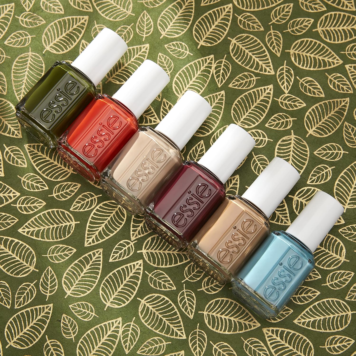 essie vegan nail polish, Off The Grid, fall 2022 collection, warm, mushroom brown - Image 10