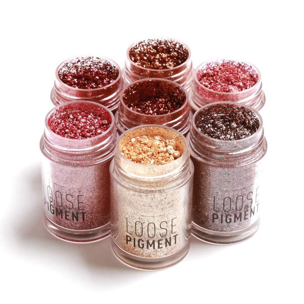 Eye Shadow, Eyes Pigment Powder, Loose Glitter for Eyeshadow, 12 Colors Glitter Eyeshadow Beauty Eyes Long Lasting Makeup Cosmetics for Women (#12)