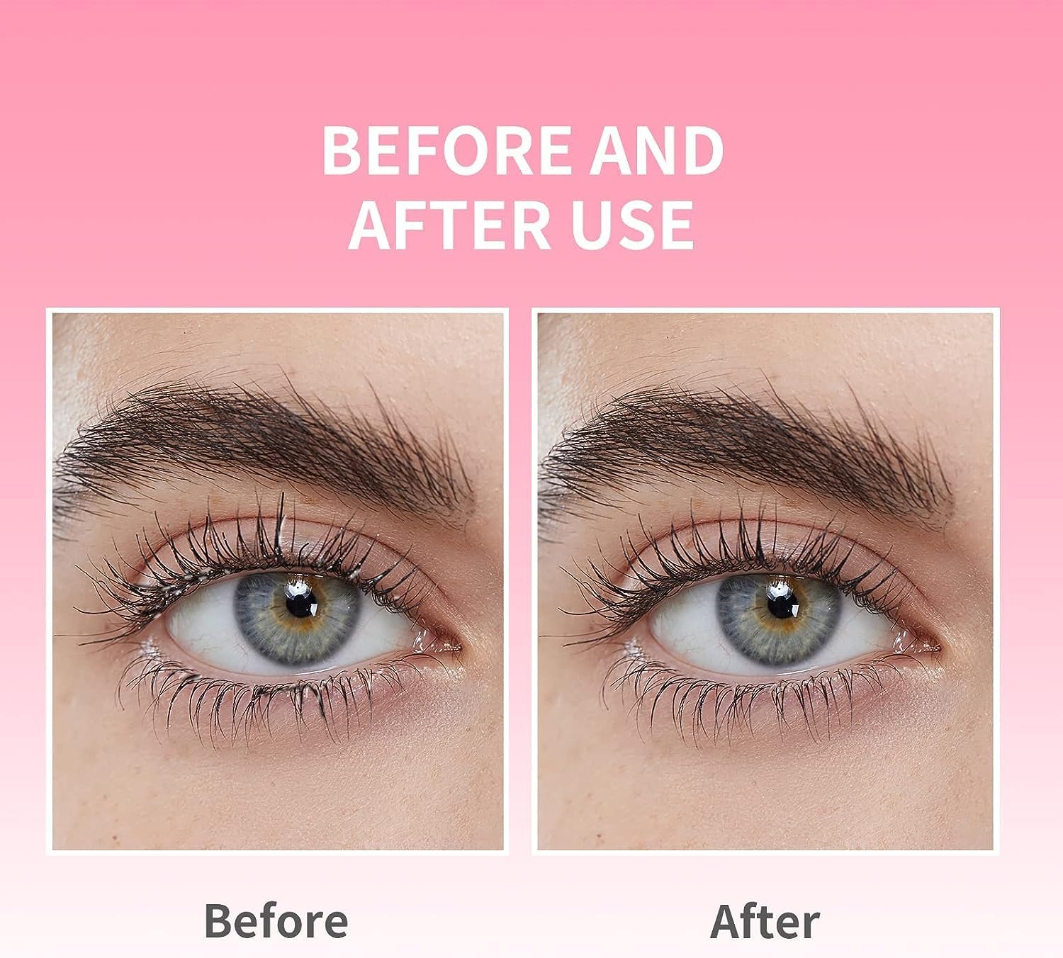 Eyelash Extension Cleanser, BREYLEE Upgraded Eyelash Extension Shampoo 60ML+Mascara Wand+Brush Eyelash Foam Cleanser For Extensions and Natural Lashes - Image 2