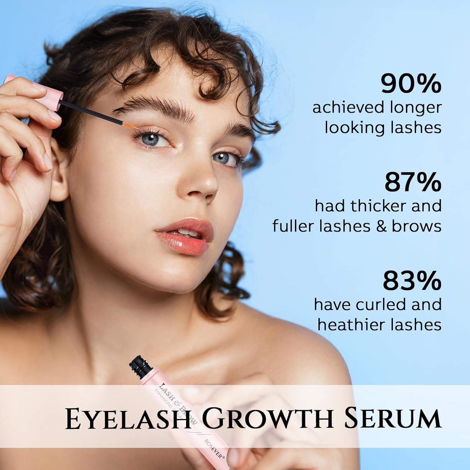 Eyelash Growth Serum, Eyelash Serum to Grow Lashes, Brow Growth Serum for Longer, Thicker and Stronger Lashes and Brows 5ml - Image 3